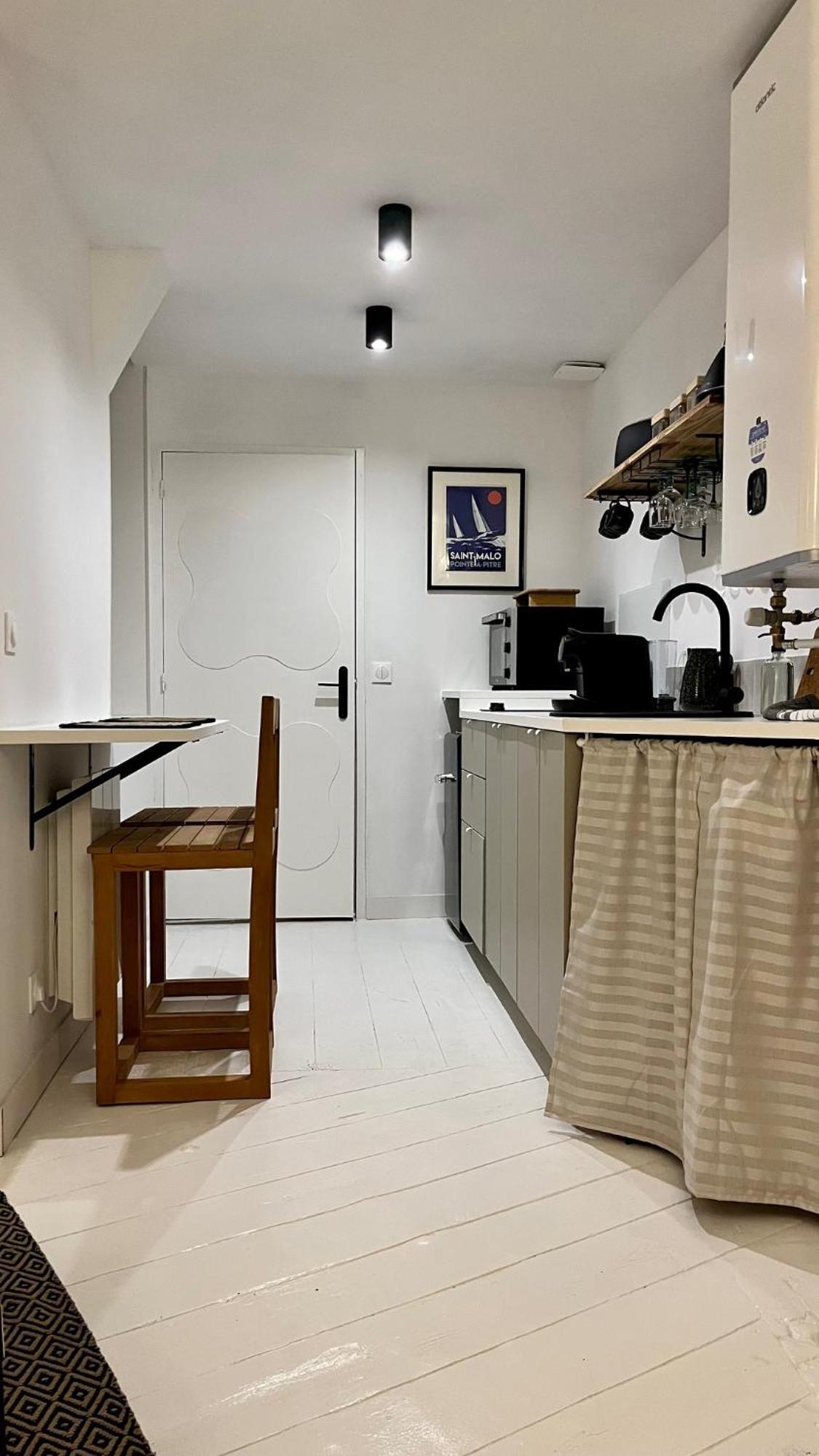 Le 1665 : Studio Centre Ville Saint-Malo Luaran gambar